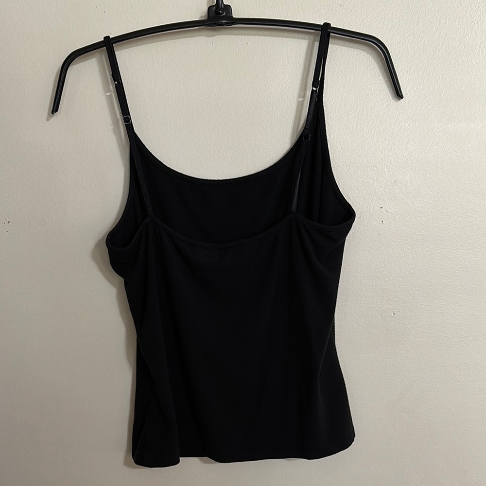 EVIE Black Fitted Camisole Top - Picture 3 of 5